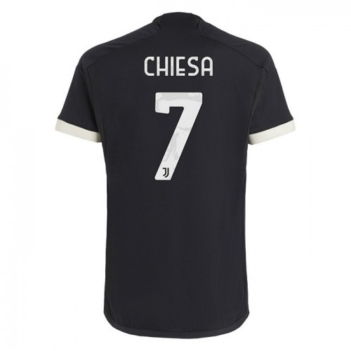 Maillot de Foot Juventus Chiesa 7 Third 2023-24 Maillot de Foot Juventus Chiesa 7 Third 2023-24